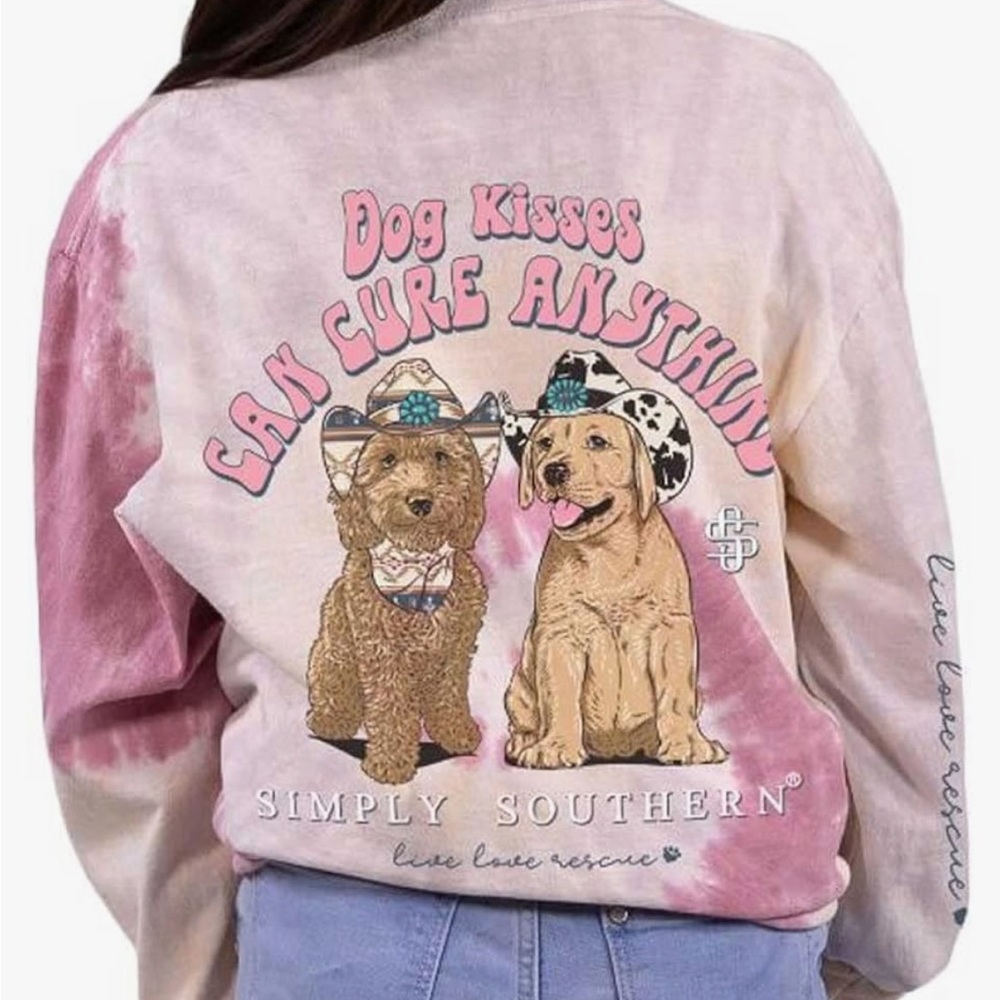 Simply Southern Tie-Dye Long Sleeve Shirt